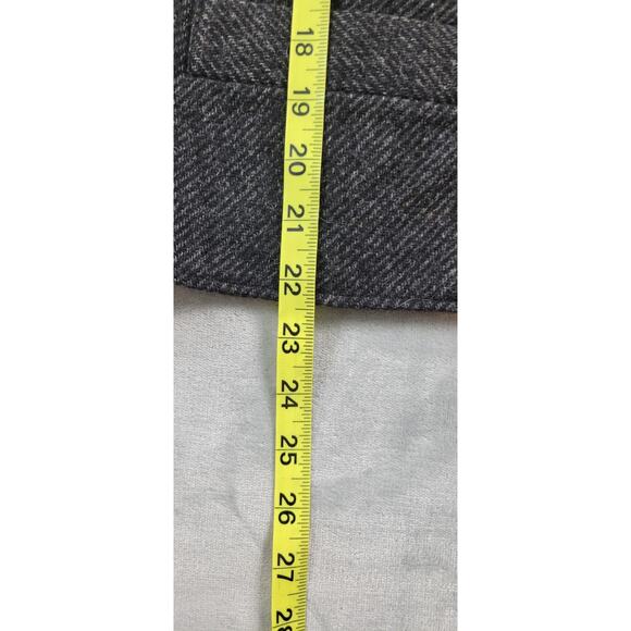 Vintage Wah Maker Wool Vest Mens Large Black Waistcoat western frontier clothing - Picture 8 of 10